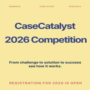 CaseCatalyst 2026 – Virtual Case Competition for High School Students